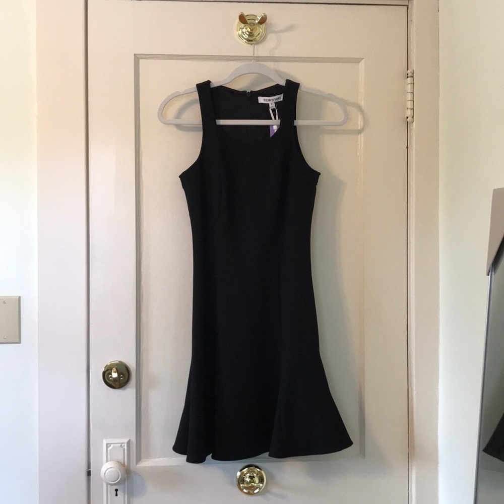 Elizabeth and James black cocktail dress